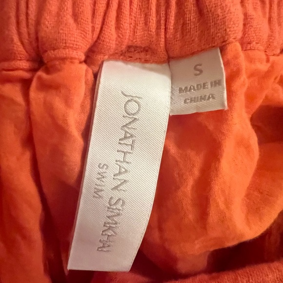 Jonathan Simkhai Mila Puff Sleeve Wrap Top and Hart Belted Shorts Set - Picture 4 of 8